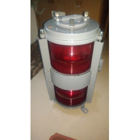 Đèn hành trính sắt kép CXH6-10B 112o đỏ